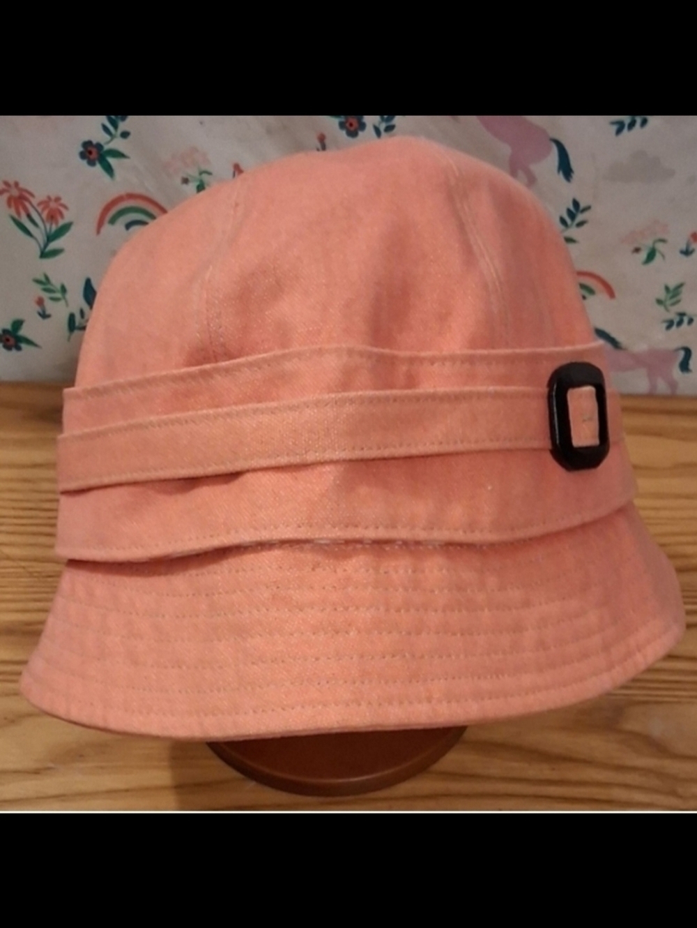 Vintage Y2K Juicy Couture Pink Cotton Variable Everyday Bucket Bonnet Hat Cap